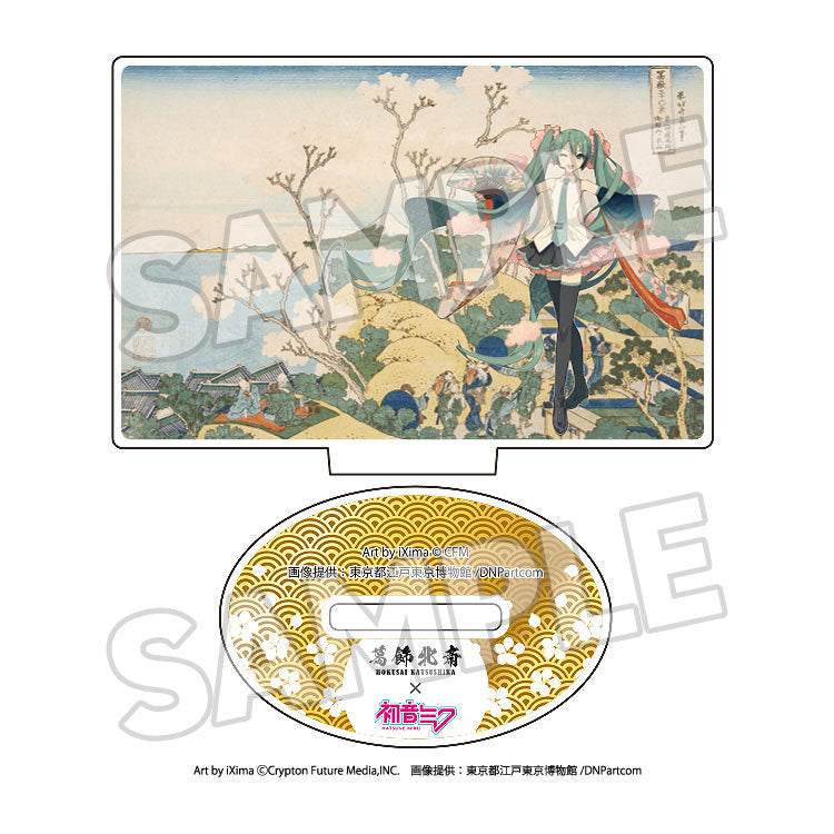 Katsushika Hokusai x Hatsune Miku Acrylic Stand Trading 8Pack BOX