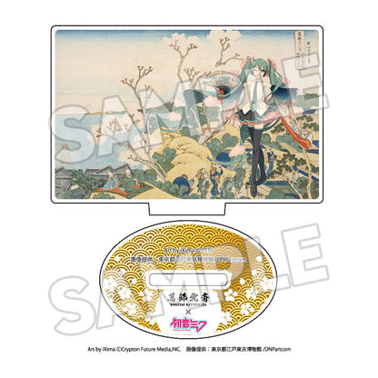 Katsushika Hokusai x Hatsune Miku Acrylic Stand Trading 8Pack BOX