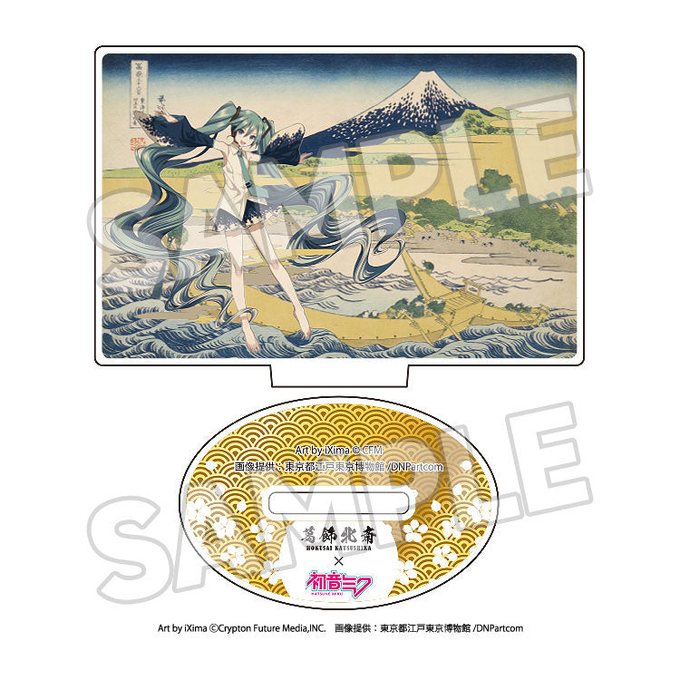 Katsushika Hokusai x Hatsune Miku Acrylic Stand Trading 8Pack BOX