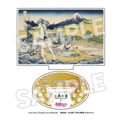 Katsushika Hokusai x Hatsune Miku Acrylic Stand Trading 8Pack BOX