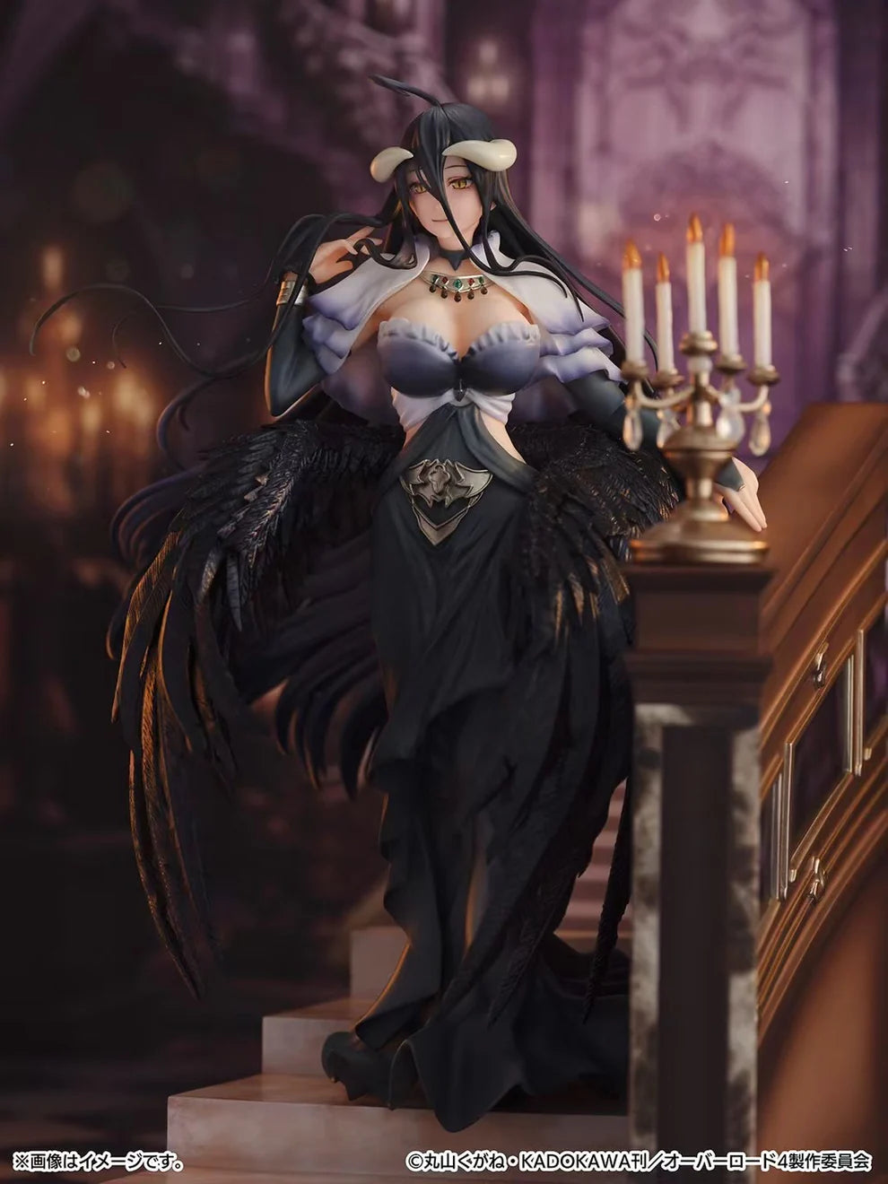 SSF Overlord Albedo Jet Black Dress Ver. 1/7 Complete Figure