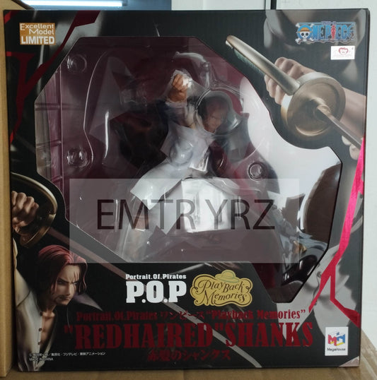 Megahouse Portrait.Of.Pirates ONE PIECE Playback Memories Red-haired Shanks