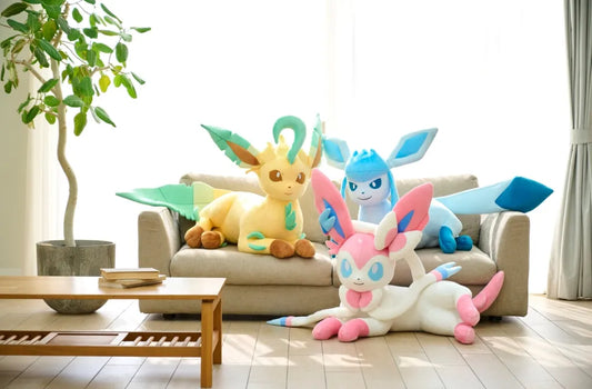 Plush toy: Life-size Sylveon / Glaceon / Leafeon