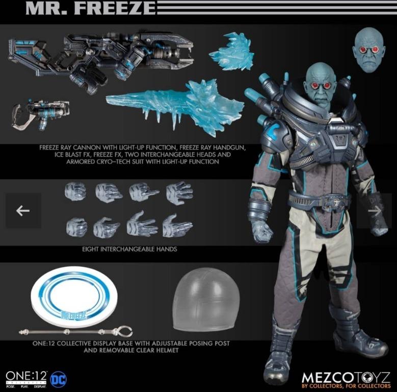 SP Mezco toys Mr. Freeze deluxe edition