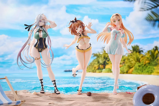 Solarain Atelier Ryza: Ever Darkness & the Secret Hideout Ryza, Klaudia & Lila Swimsuit Ver. Set 1/7 Figure