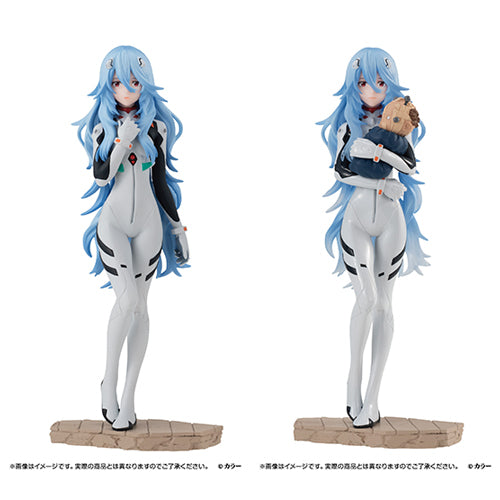 Bandai Gashapon - Gasha Portraits Premium Evangelion Rei Ayanami Set of 2