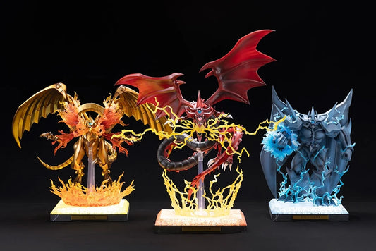 Kotobukiya Three Egyptian Gods Descend Set Yugi-Oh! (set of 3 with Expansion Sets) 三幻神 巨神兵 翼神龙 天空龙 套装