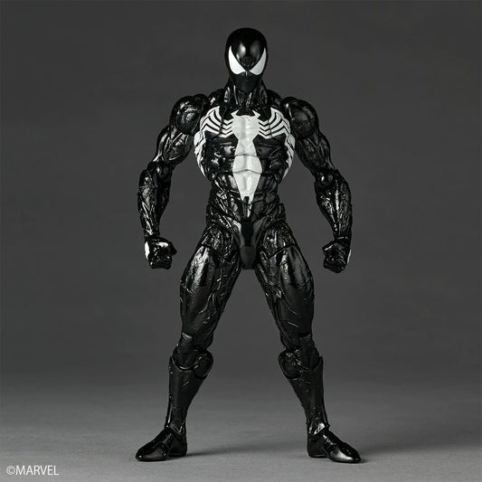 BONUS Revoltech Amazing Yamguchi Revoltech Symbiote Suit Spider-Man