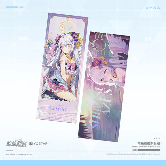 Blue Archive Swimsuit Series laser ticket Azusa