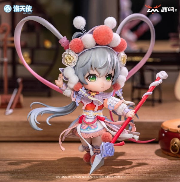 鹿鸣世界 虚拟歌手 Vsinger Luo Tian Yi 洛天依 戏游九州 Q版手办