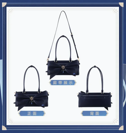 代购 【原神官方】芙宁娜主题印象系列法棍包 Genshin Impact Furina Series Goods Bow Tie Baguette Bag
