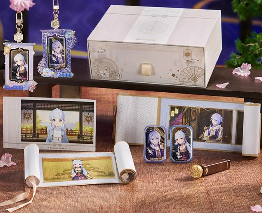【原神官方】神里·雪霁逢椿 守护礼盒 Genshin Impact Kamisato Ayaka Frostflake Guardian Gift Box