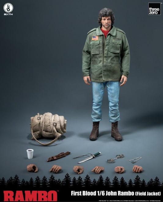 Threezero Rambo: First Blood - 1/6 John Rambo (Field Jacket)