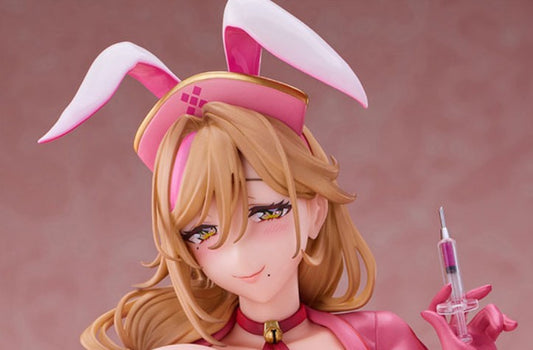 Bonus Pink Cat Bunnystein Fantasy 1/6 Scale Pre-Painted Figure: Nadeshiko Hush-hush Clinic Ver.