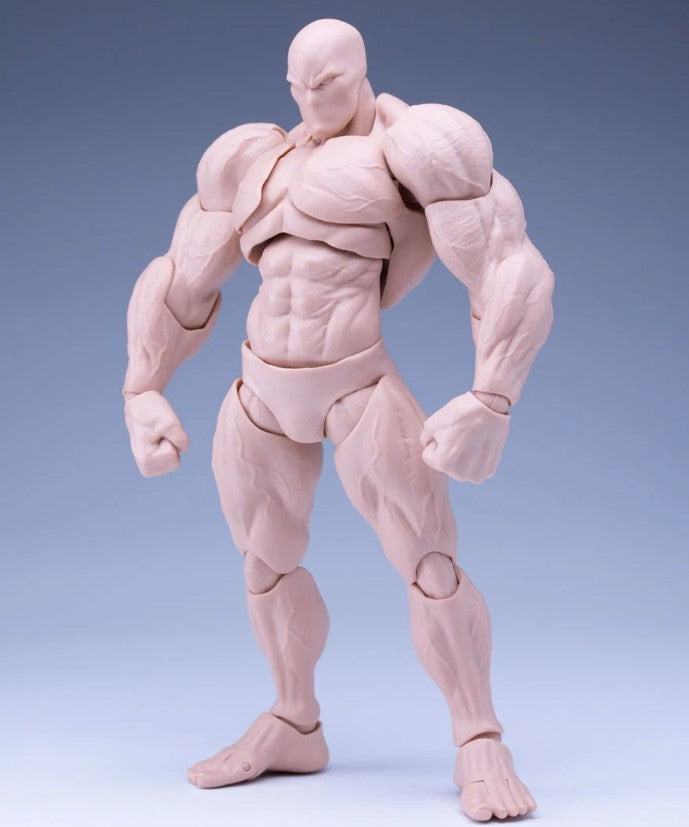 UMS003 Action Figure Male Body Big Guy Normal White SKin 1/12