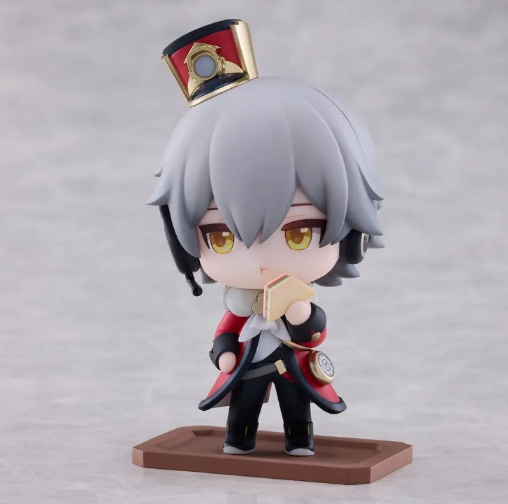 Honkai: Star Rail Capsule Toy Welcome to Train Tea Party Chibi Figure Trailblazer (Male)