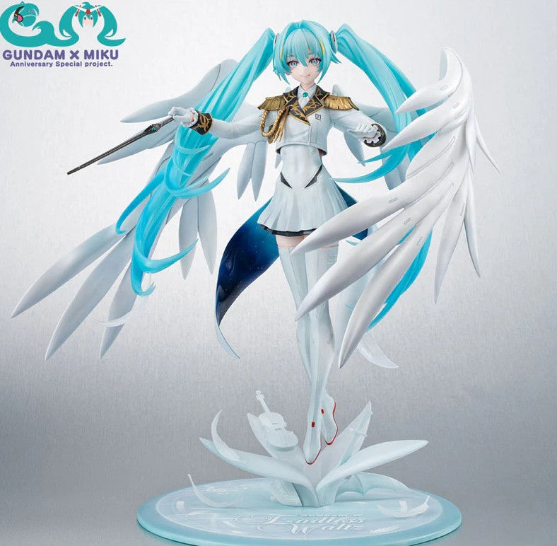 MegaHouse Lucrea Mobile Suit Gundam 45th Anniversary x Hatsune Miku Hatsune Miku x Wing Gundam Zero EW