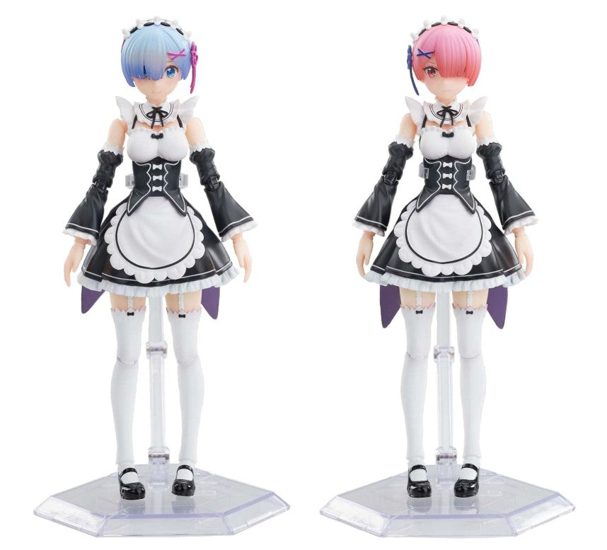 ARCTECH Posable Series Re:ZERO -Starting Life in Another World- Ram & Rem Set 1/8 Posable Figure