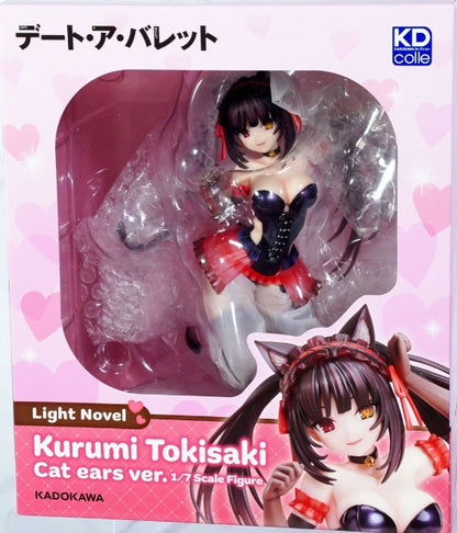 Kadokawa KDcolle Date A Bullet Light Novel: Kurumi Tokisaki Cat ears ver. 1/7 Complete Figure