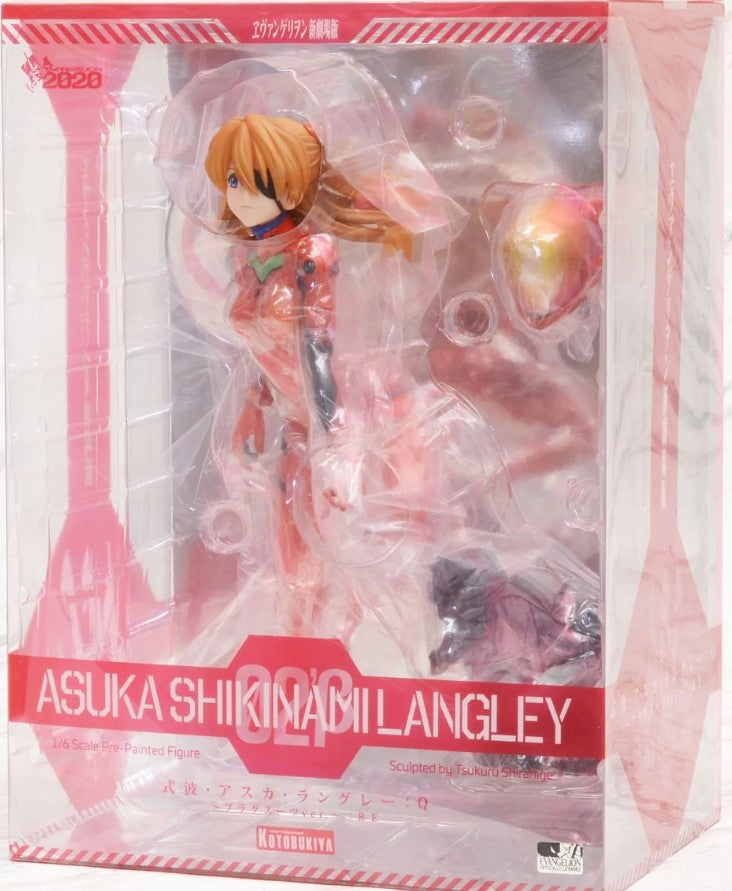 Kotobukiya Rebuild of Evangelion Asuka Langley Shikinami: Q -Plug Suit ver.- 1/6 Complete Figure