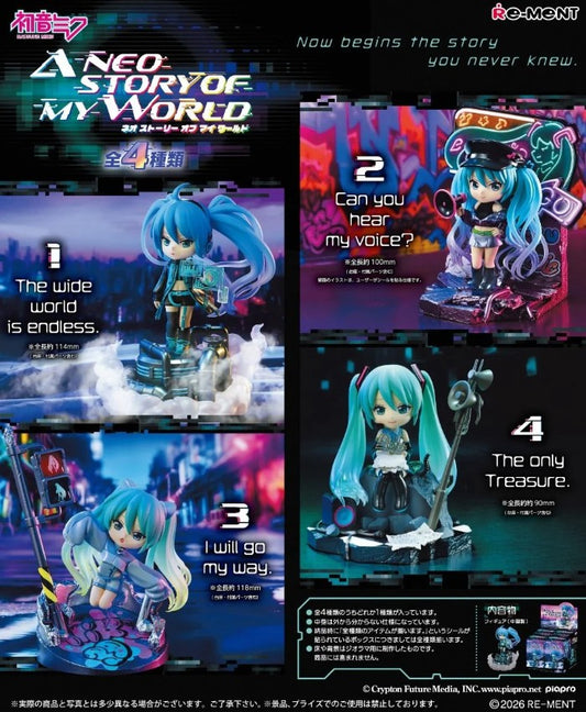 Re-Ment "Hatsune Miku: A Neo Story of My World"