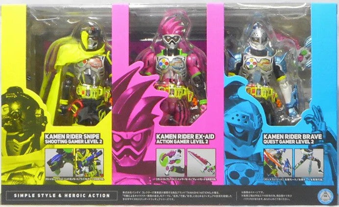 (NN) Bandai S.H.Figuarts Kamen Rider Ex-Aid Mighty Action X Beginning Set