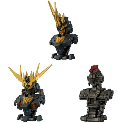 Mobile Suit Gundam MS Mechanical Bust DX Unicorn Gundam 02 Banshee 6Pack BOX