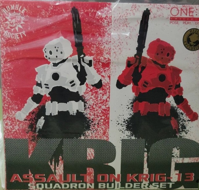 Mezco Toyz Krig The Pale Drivers & The Blood Force