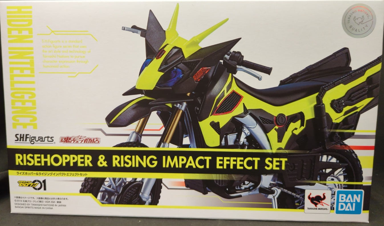 SHFiguarts Kamen Rider Zero-One Rise Hopper and Rising Impact Effect set