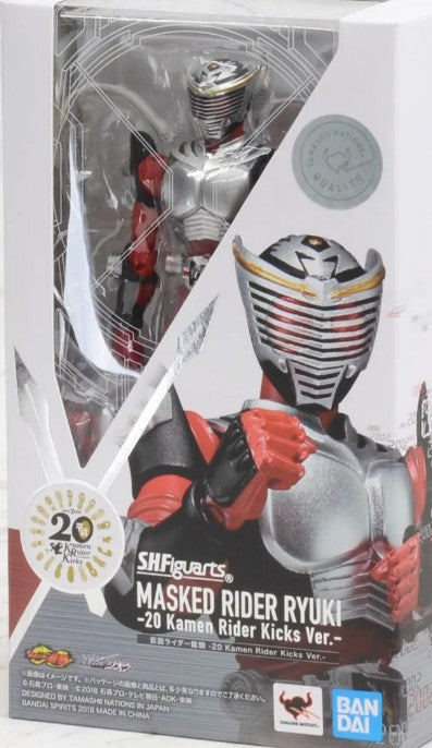 SH Figuarts Kamen Kamen Rider: Ryuki (Dragon Knight) 20 Kamen Rider Kicks Ver.