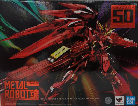 METAL Robot Spirits Mobile Suit Gundam Wing Wing Gundam Zero CHOGOKIN 50th Exclusive