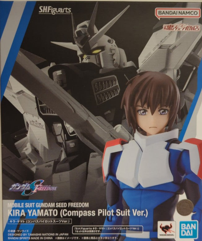 S.H.Figuarts Mobile Suit Gundam Seed FREEDOM Kira Yamato (Compass Pilot Suit Ver.)