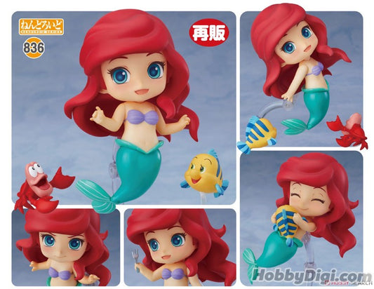 Good Smile Company The Little Mermaid [836] Nendoroid Ariel (Re-run)
