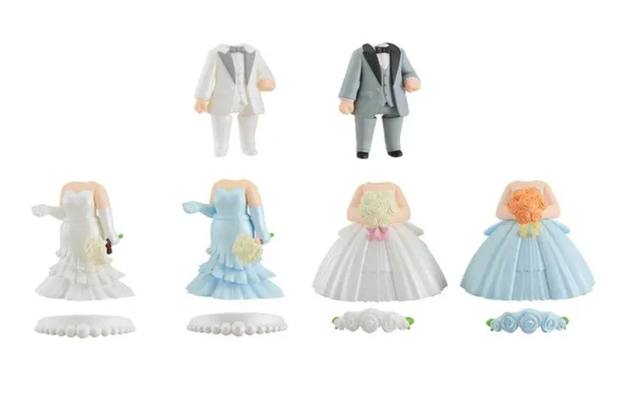 Good Smile Company Nendoroid More  Nendoroid More: Dress Up Wedding 02 (SET of 6pcs)