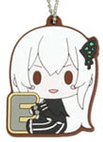 Bandai Ichiban Kuji Re:Zero Starting Life In Another World Chokonokko F Prize Rubber Keychain Echidna