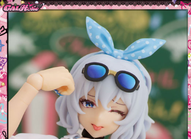 AMAKUNI GALHolic Mio 1/10 scale bishoujo plastic model kit