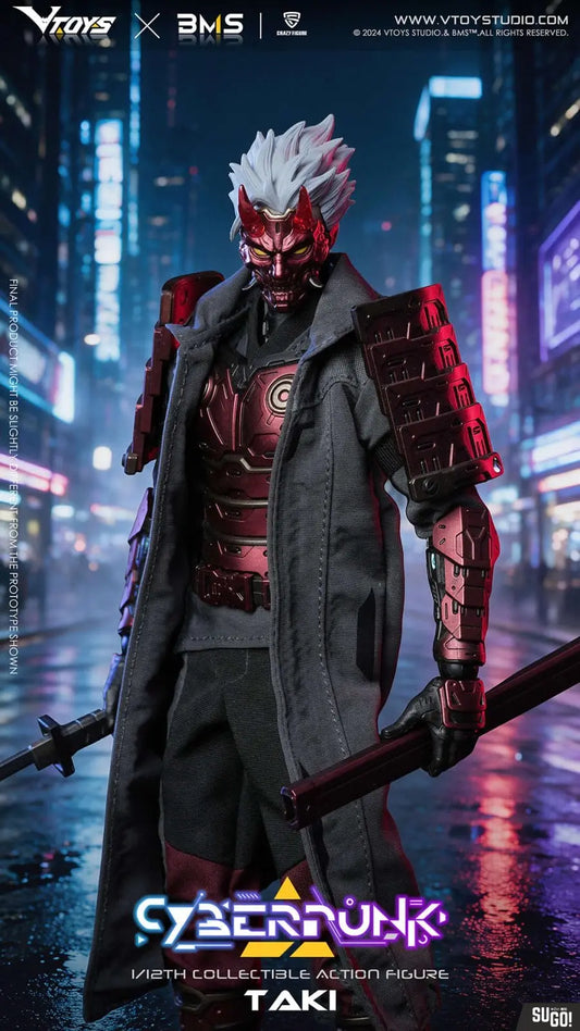 VTOYS x BMS Cyberpunk Samurai Taki (WF Edition) 1/12 Action Figure