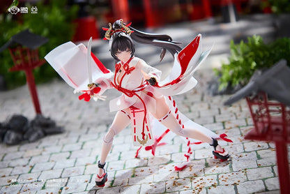 Sushing Combat Priestess Sakura Uefuji / Kikyou Uefuji  1/12 Articulated Figure