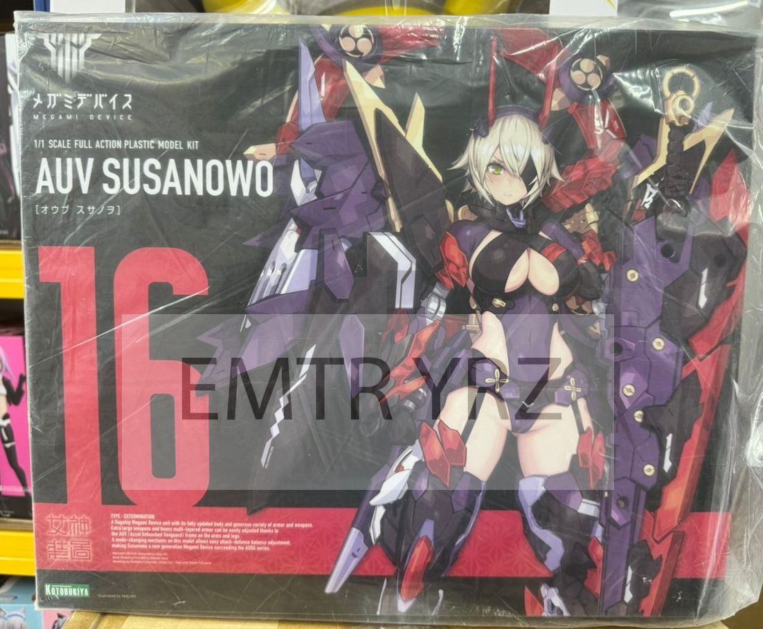 Bonus KOTOBUKIYA MEGAMI DEVICE AUV SUSANOWO SUSANOO 皇巫 须佐之男 素盏呜尊