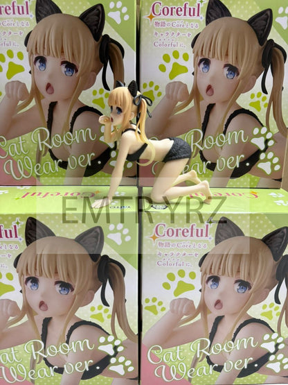 Taito Coreful Figure Saenai Heroine no Sodatekata fine Sawamura Spencer Eriri Cat Room Wear ver.