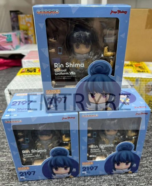 Nendoroid 2197 Laid-Back Camp Rin Shima: School Uniform Ver.