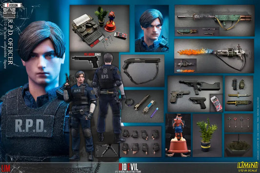 Limtoys LIMINI R.P.D Officer Leon Kennedy 1/12 Action Figure