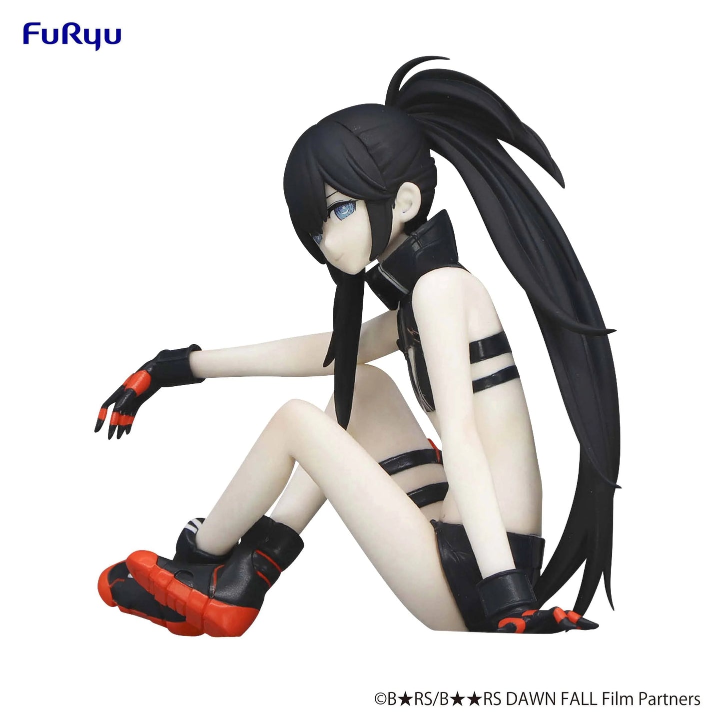 Furyu BLACK â˜… ROCK SHOOTER DAWN FALL NOODLE STOPPER FIGURE BLACK ROCK SHOOTER