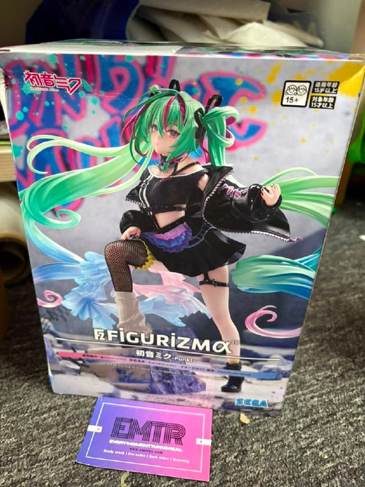 Sega Hatsune Miku Series FIGURIZMα Figure Hatsune Miku Punk!