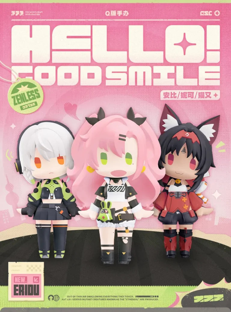 Hello Good Smile Zenless Zone Zero Q Version Nicole / Anby / Nekomata