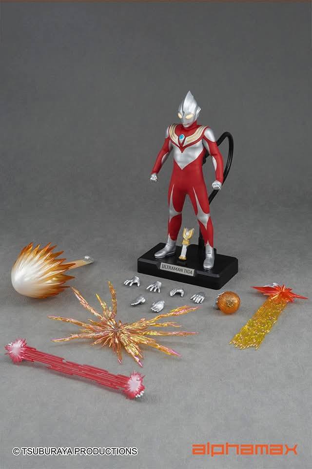 Back order Alphamax Ultraman Tiga Power Type 1/12 Scale Action Figure JP ver.