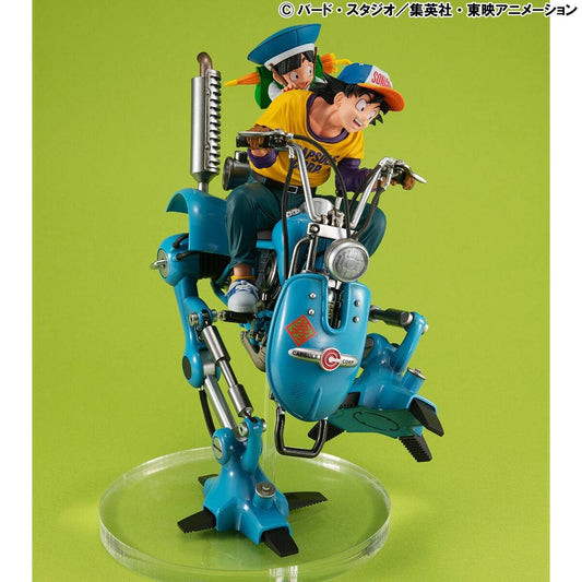 Megahouse  Desktop Real McCoy EX Dragon Ball Z Son Goku & Gohan & Bipedal Walking Robot Complete Figure