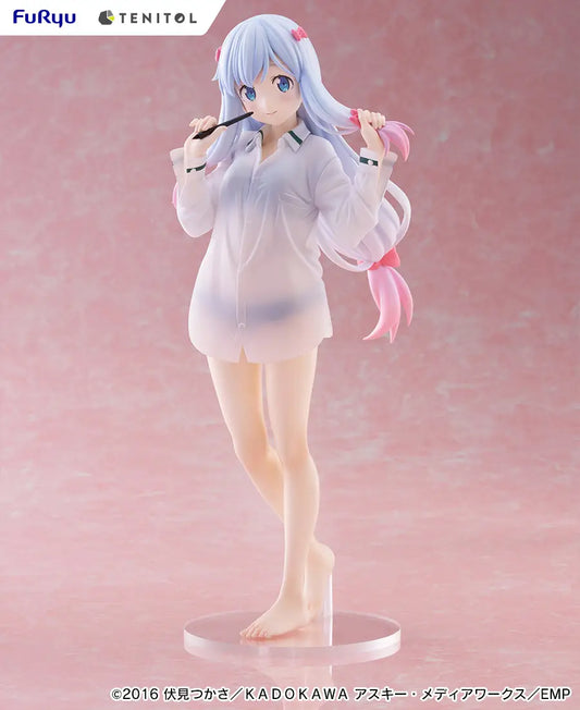 Furyu TENITOL TALL Eromanga Sensei Sagiri Izumi Shirt ver. Complete Figure