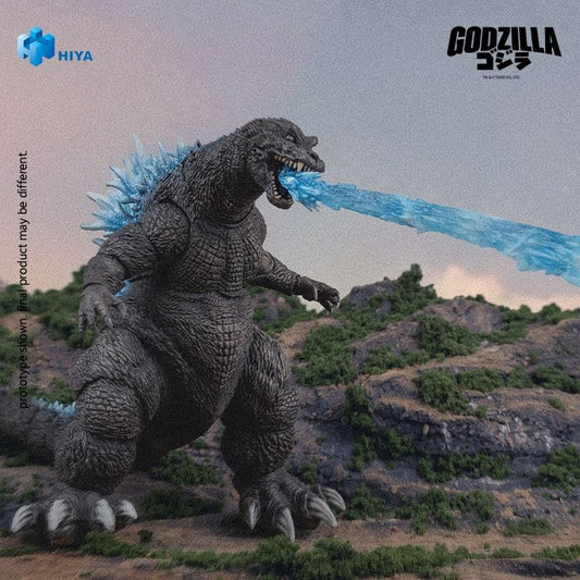 HIYA Exquisite Basic Series Godzilla Mothra and King Ghidorah Giant Monsters All-Out Attack (2001) Heat Ray Godzilla Action Figure