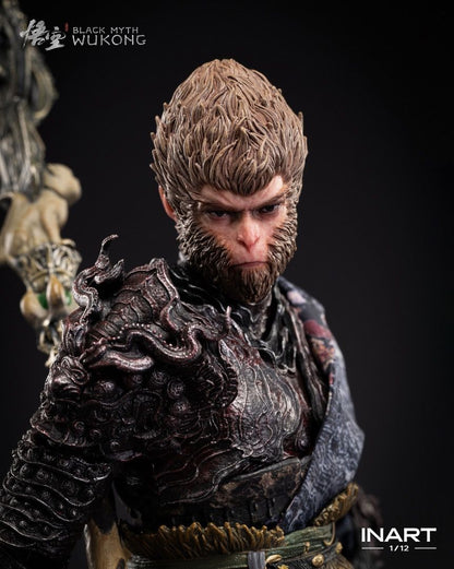 INART MAGG0002D 1/12 Black Myth: Wukong Action Figure The Destined One in the Bronze Armor Set (Deluxe Version)